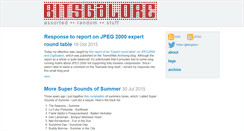 Desktop Screenshot of bitsgalore.org